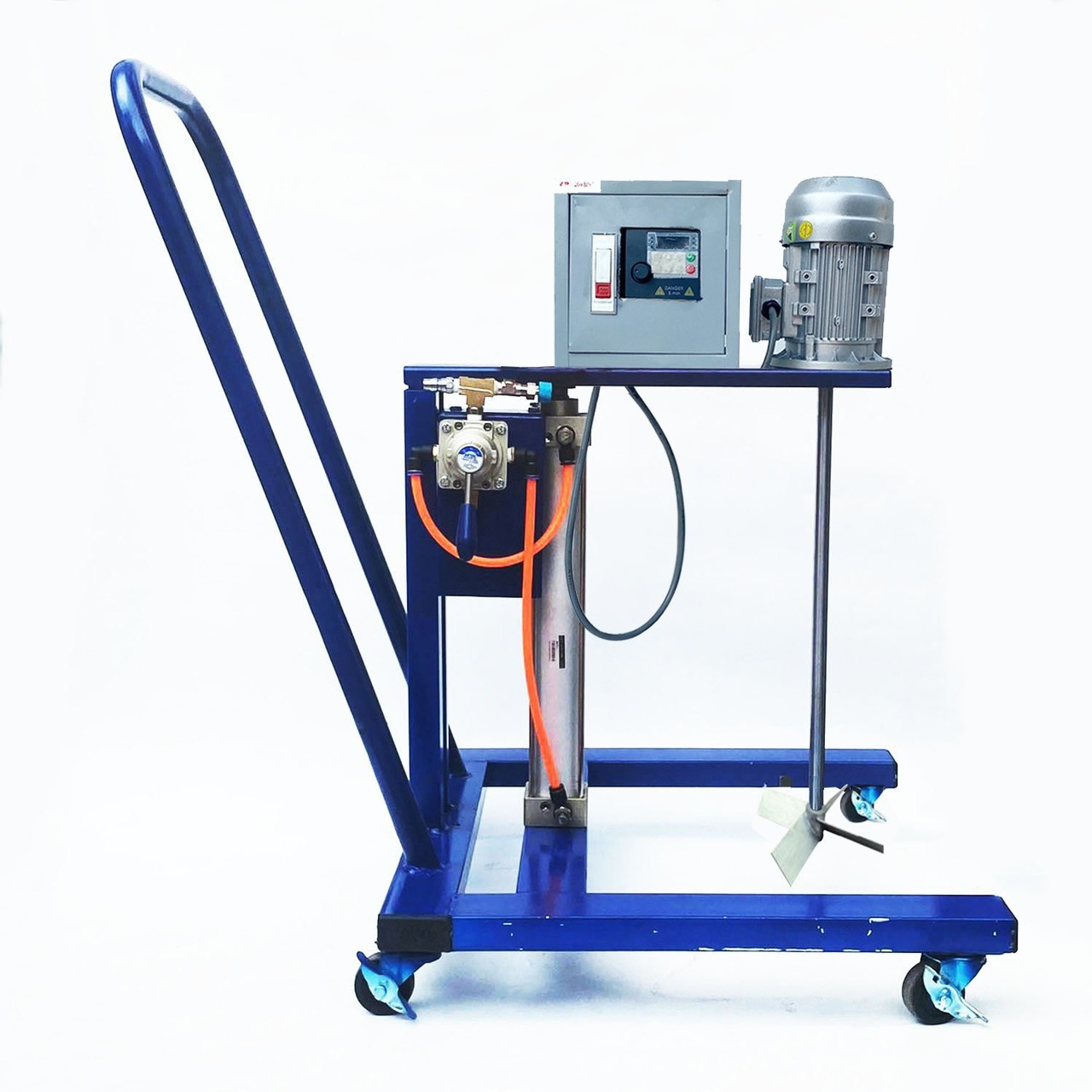 hình ảnh Máy khuấy sơn dùng hơi thùng 50 lít