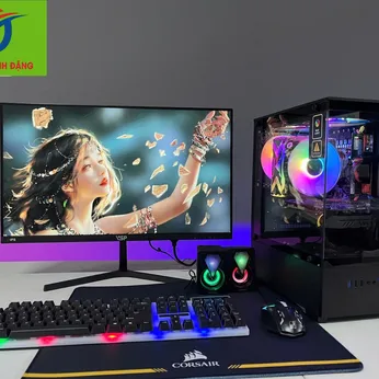 Bộ Máy i5 6500/Ram 8G/Ổ SSD 256G/Vga Rời 2G/ Màn hình 24in