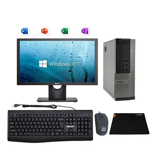 Máy Tính Bộ Dell Core i3 4150, Ram 4G, SSD 128G, LCD 20in