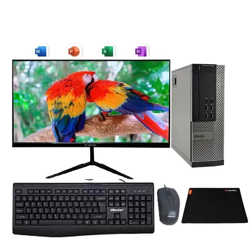 Máy Tính Bộ Dell Core i7 4770, Ram 8G, SSD 512G, LCD 24in
