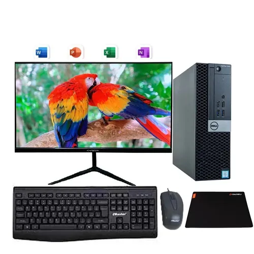 Máy Tính Bộ Dell Core i5 8500, Ram 8G, SSD 512G, Màn Hình 22in