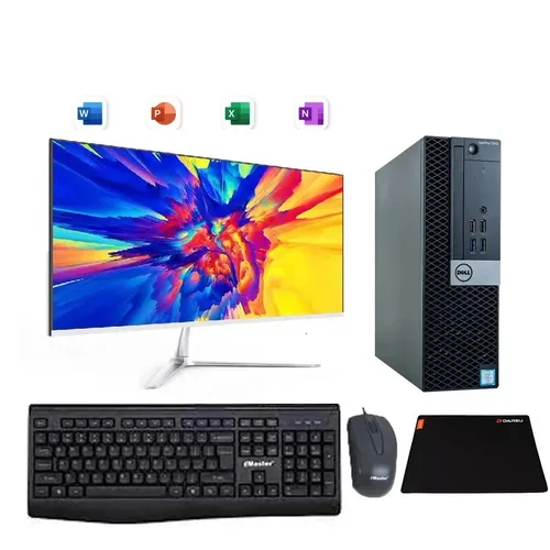 Máy Tính Bộ Dell Core i7 8700, Ram 8G, SSD 512G, Màn Hình 22in