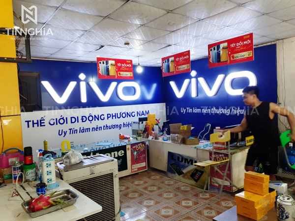 BẢNG HIỆU LED CHỮ NỔI TÂN UYÊN