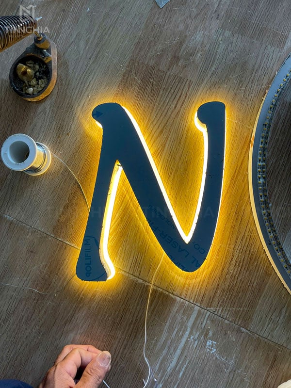 Bảng Chữ LED TPHCM | Quảng Cáo Tín Nghĩa Gia Công Chữ