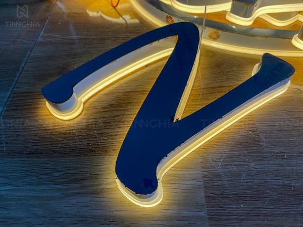 CHỮ NỔI VĂN PHÒNG CÔNG TY LÀM LOGO, TRANG TRÍ | Quảng Cáo Tín Nghĩa