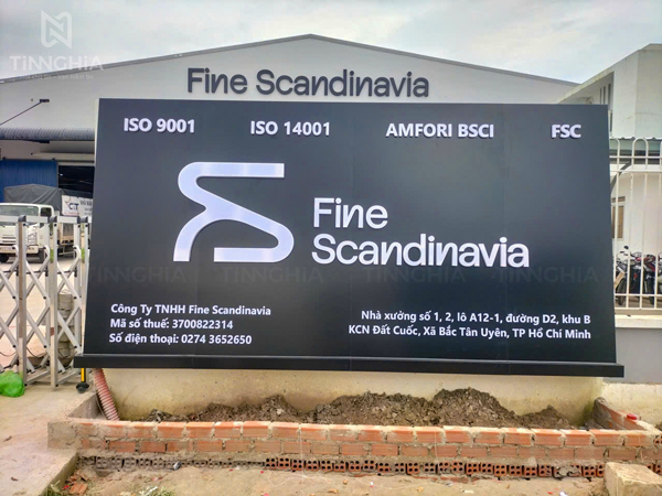 GIÁ BẢNG HIỆU CHỮ NỔI MICA BÌNH DƯƠNG