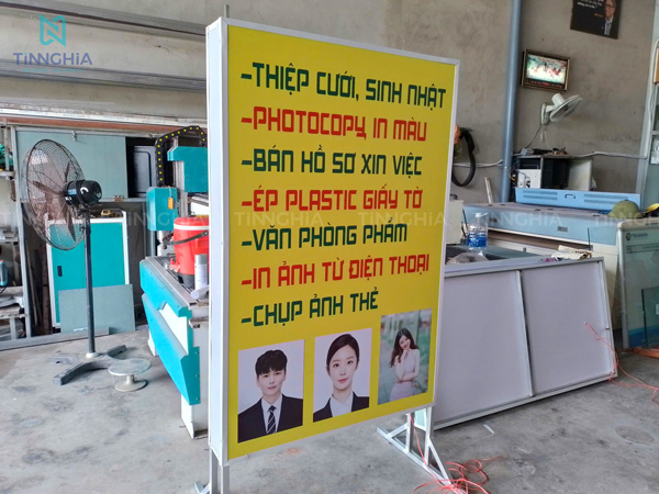 Báo giá làm hộp đèn quảng cáo đẹp tại Bình Dương