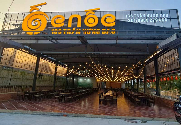 Đặt làm bảng hiệu quán nhậu chữ nổi tại Bình Dương