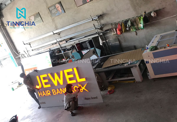 thi công bảng hiệu alu tại dầu tiếng