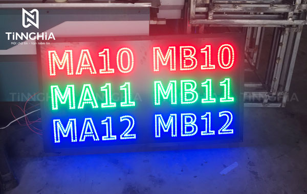Bảng quảng cáo đèn LED điện tử
