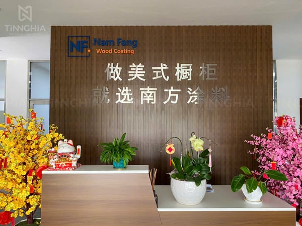Làm Logo Inox Gắn Văn Phòng | Quảng Cáo Tín Nghĩa Gắn Biển Hiệu Inox