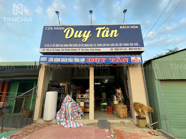 Dịch Vụ Làm Bảng Hiệu Quảng Cáo Bình Dương