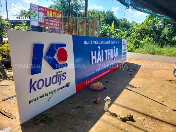 LÀM BẢNG HIỆU THỦ DẦU MỘT