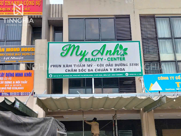 Mẫu Bảng Hiệu Spa Tại Bình Dương