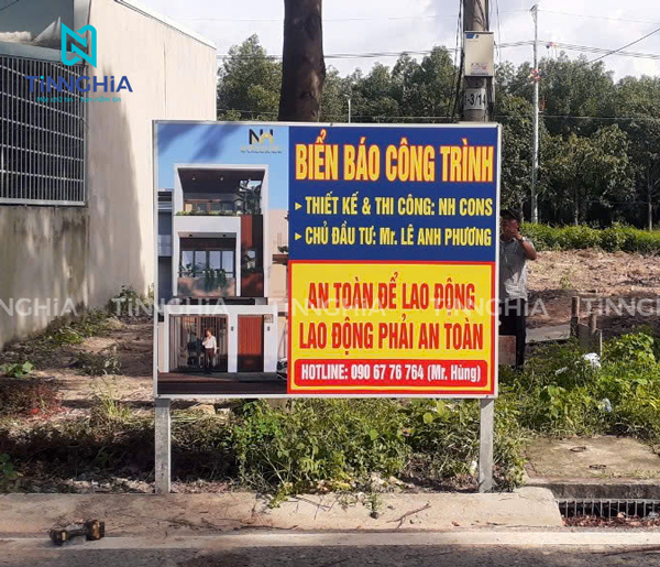 LÀM BIỂN BÁO THI CÔNG TÂN UYÊN