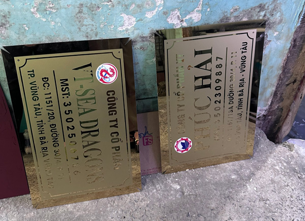 BIỂN CHỈ DẪN, BIỂN THÔNG TIN BẰNG INOX