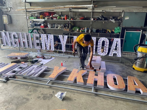 Chữ Hộp Mica Bình Dương | Công Ty Quảng Cáo Tín Nghĩa