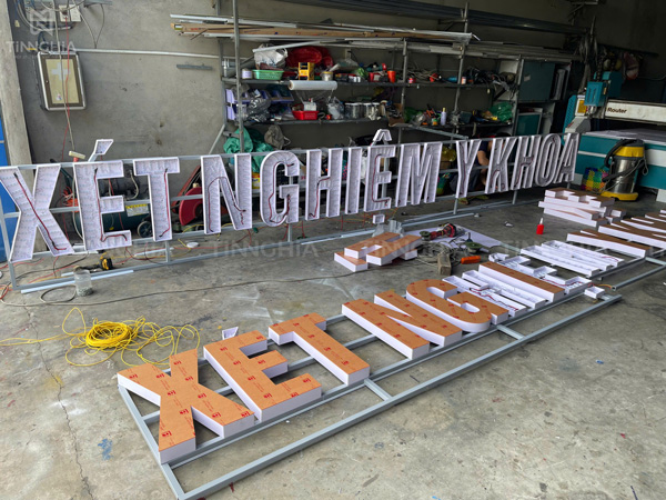 BẢNG HIỆU CHỮ MICA CÔNG TY TPHCM