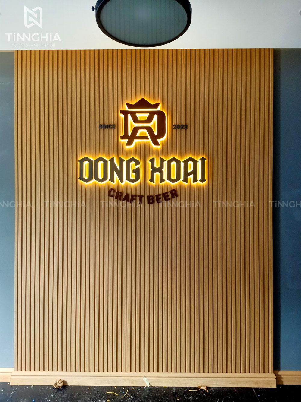 Các mẫu bảng hiệu chữ nổi có đèn LED đẹp thu hút