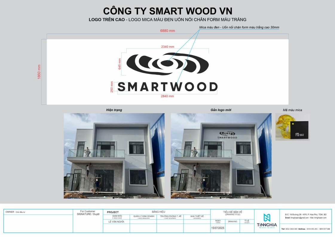 bảng hiệu alu mặt dựng