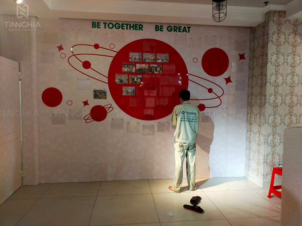 Chữ Nổi Mica Trang Trí Văn Phòng, Xưởng Công Ty