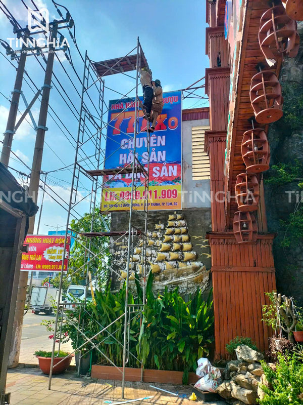 LÀM BIỂN HIỆU THỦ DẦU MỘT