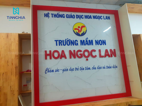 LÀM BẢNG HIỆU NHỰA GIẢ ĐÁ THUẬN AN