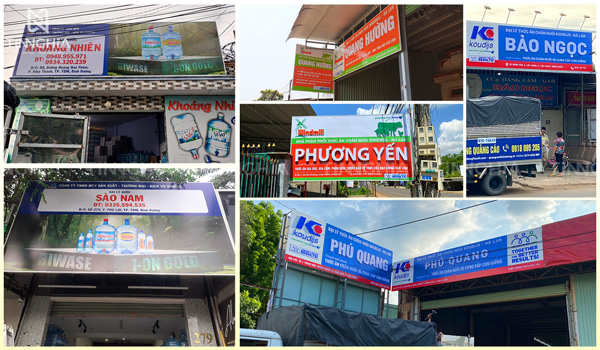 Nhà Thầu Thi Công Quảng Cáo Chuỗi Hệ Thống Tại Bình Dương & TP.HCM