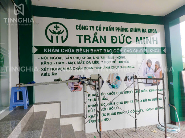 LÀM BẢNG HIỆU TRONG NHÀ BÌNH DƯƠNG