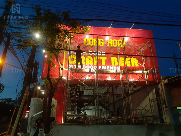 Tư Vấn Làm Bảng Hiệu Quán Ăn Nhà Hàng Quán Cafe