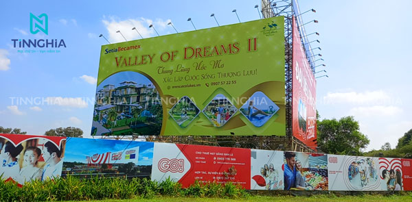 Biển quảng cáo ngoài trời tại Bình Dương