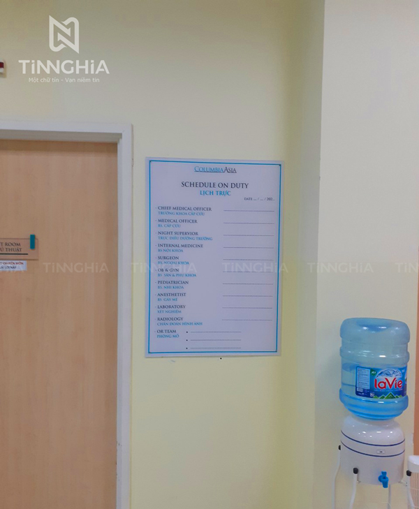 Làm bảng thông báo Bình Dương gần đây