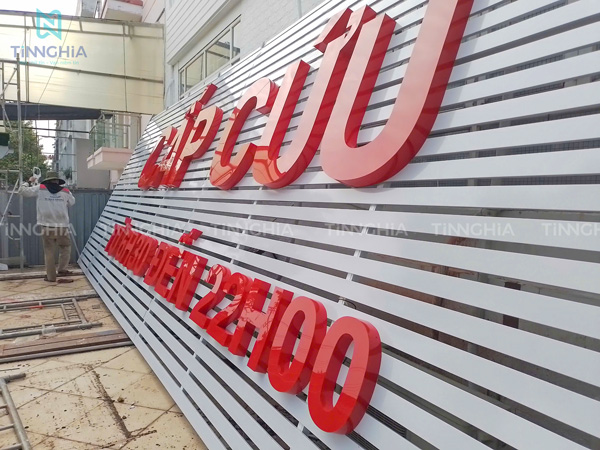 LÀM BẢNG HIỆU CHỮ NỔI BẾN CÁT