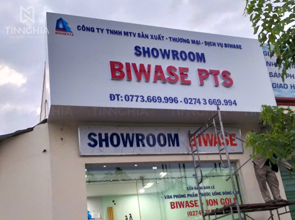 BIỂN HIỆU ALU CHỮ NỔI MICA