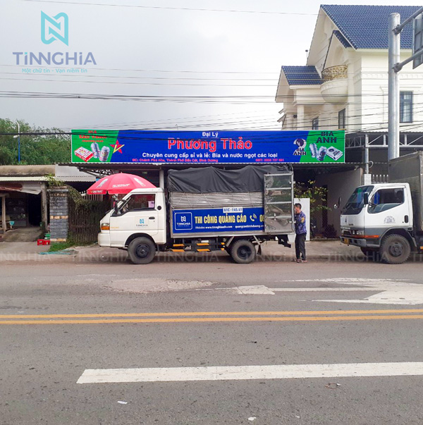 LÀM BẢNG HIỆU TÔN DECAL BÌNH DƯƠNG