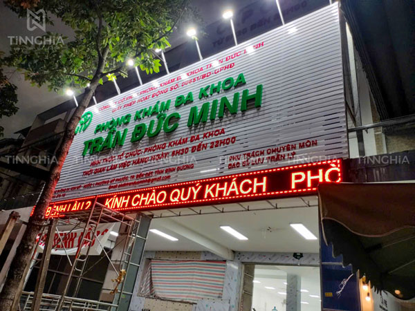 BẢNG QUẢNG CÁO TÔN SÓNG ĐẸP