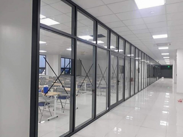 LÀM VÁCH NGĂN NHÔM KÍNH XINGFA DẦU TIẾNG