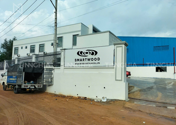 Thi Công Bảng Hiệu Công Ty Tân Uyên