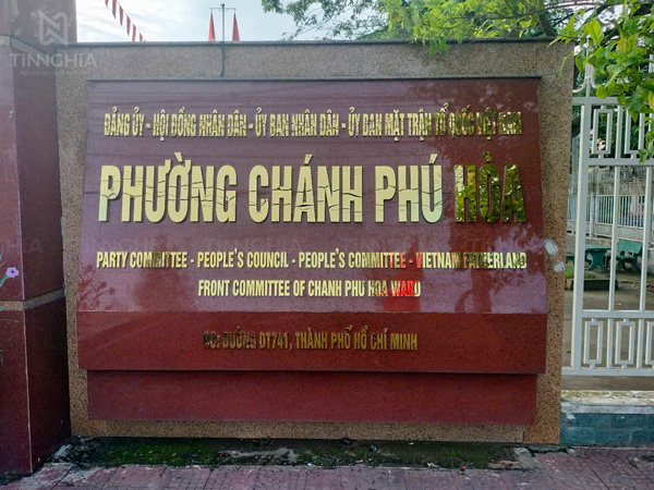 LÀM CHỮ INOX BẮC TÂN UYÊN