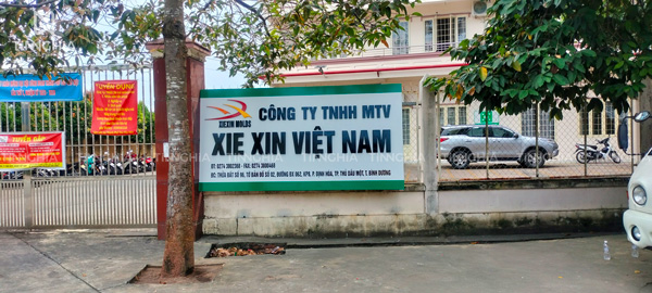 Làm bảng hiệu công ty chữ nổi đẹp