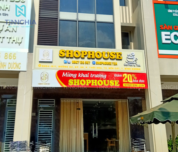 Tư Vấn Làm Bảng Hiệu Quán Ăn Nhà Hàng Quán Cafe