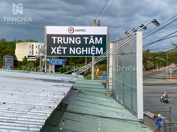 THIẾT KẾ BẢNG HIỆU CÔNG TY DĨ AN