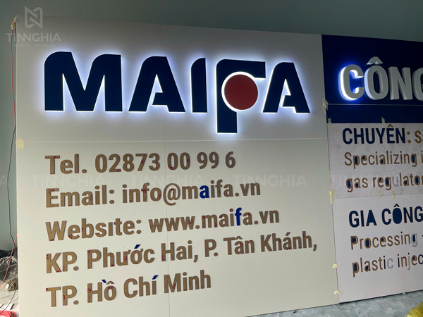 BIỂN MICA CÔNG TY TPHCM