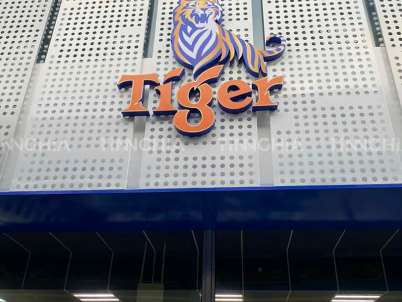 BẢNG HIỆU LOGO INOX TPHCM | Biển Quảng Cáo Tiger Beer