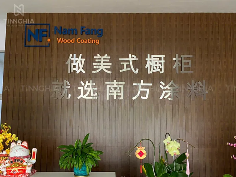 THANH LAM NHỰA GẮN CHỮ MICA BẾN CÁT | BIỂN HIỆU CHỮ NỔI MICA ĐẸP