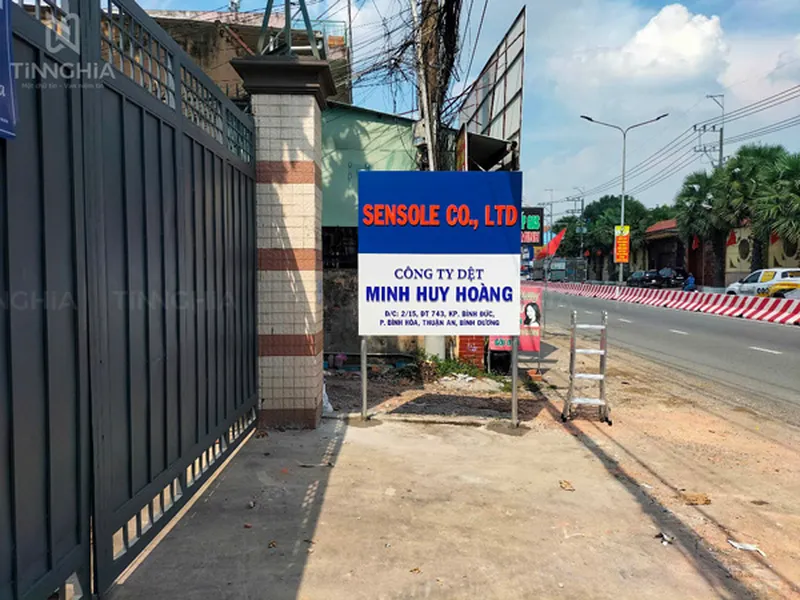 LÀM BẢNG QUẢNG CÁO CHỮ NỔI THUẬN AN | Chữ Alu Mica Inox Bền Đẹp