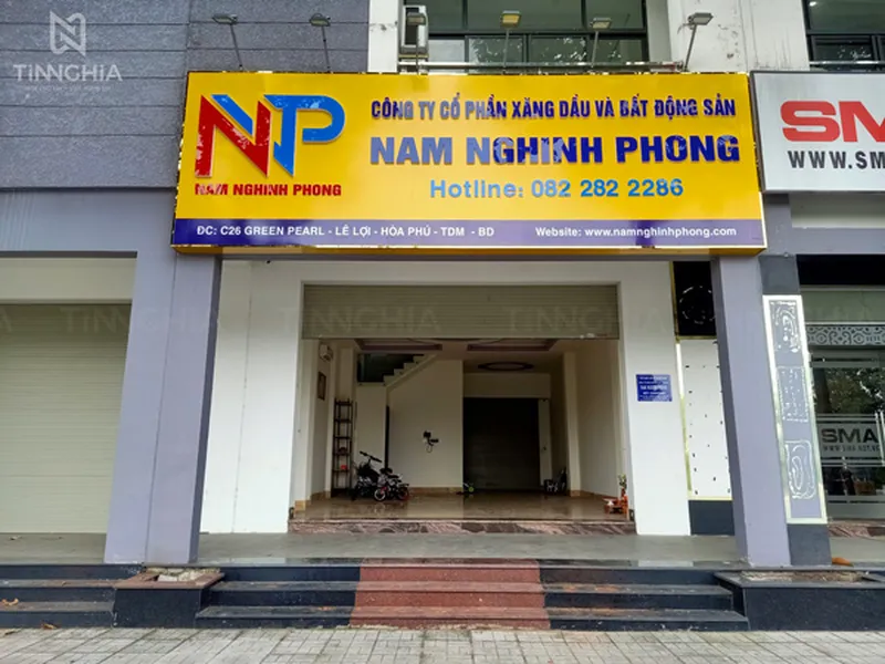 LÀM BIỂN HIỆU THỦ DẦU MỘT | XƯỞNG LÀM BẢNG HIỆU BÌNH DƯƠNG