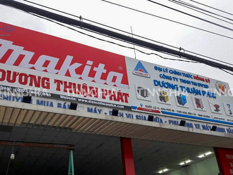 LÀM BIỂN HIỆU THỦ DẦU MỘT | XƯỞNG LÀM BẢNG HIỆU BÌNH DƯƠNG