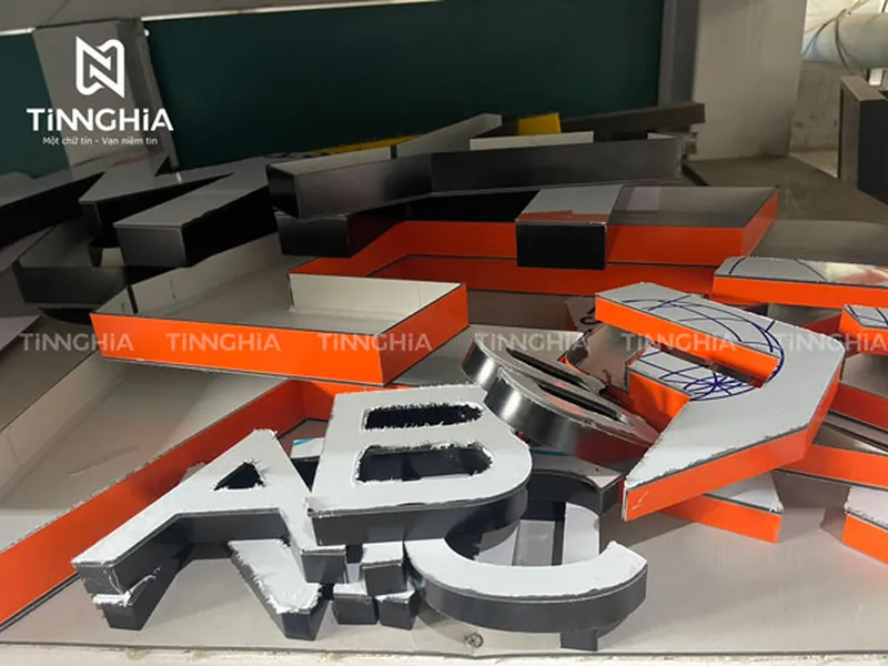 CHỮ NỔI ALU BẾN CÁT - BÌNH DƯƠNG #HOAMY