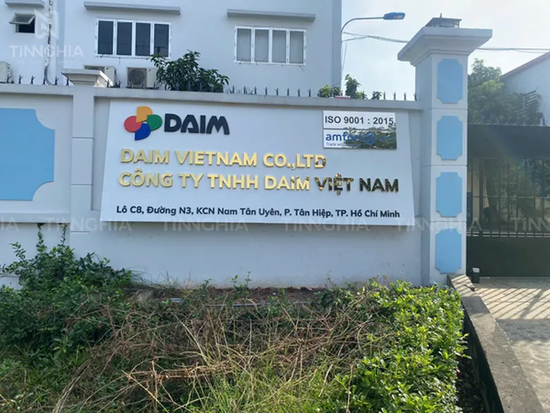 BẢNG CÔNG TY CHỮ INOX TPHCM